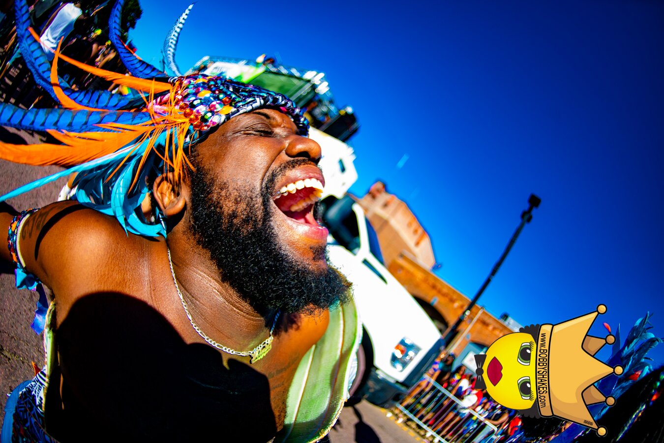 Envy Mas & Secret Soca Society performing live at Boston Caribbean Carnival in Boston, MA, photographed by Bobby Shakes