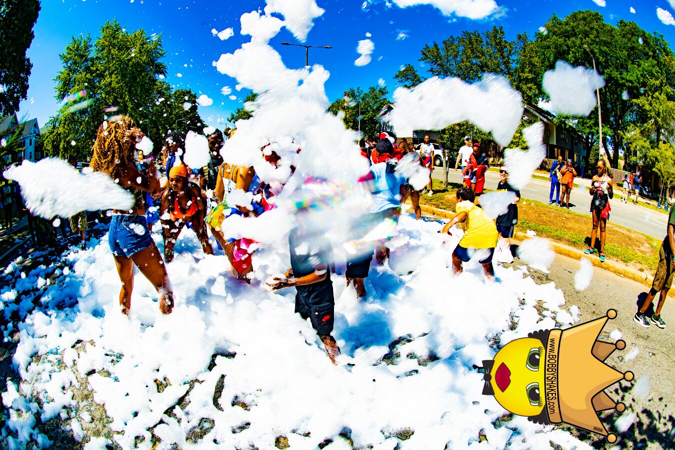 Envy Mas & Secret Soca Society performing live at Boston Caribbean Carnival in Boston, MA, photographed by Bobby Shakes