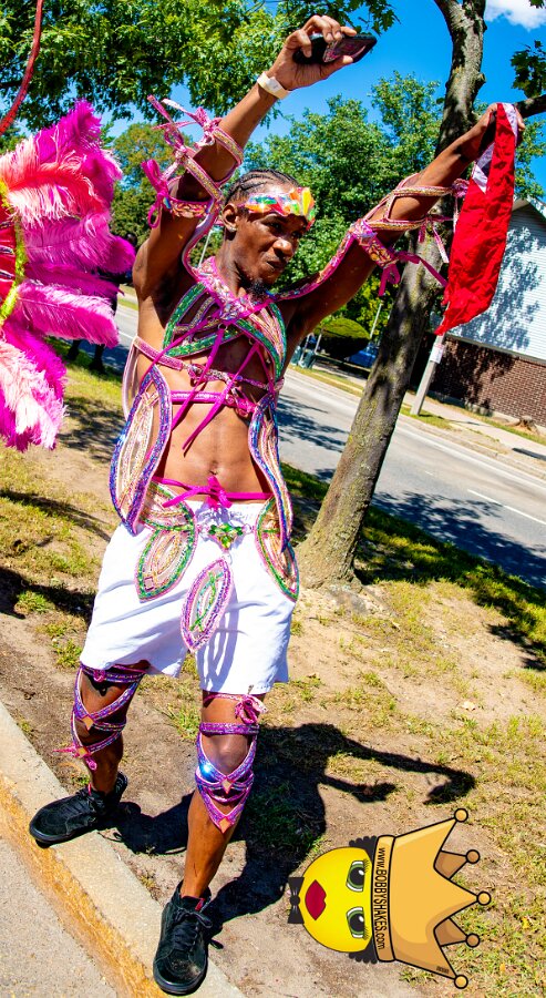 Envy Mas & Secret Soca Society performing live at Boston Caribbean Carnival in Boston, MA, photographed by Bobby Shakes