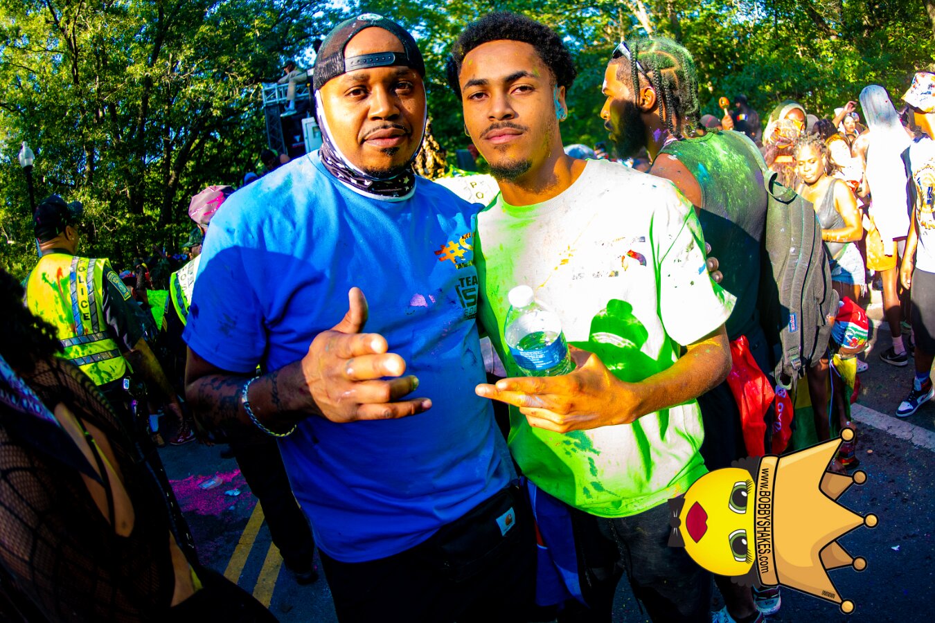 Jab Family Boston & Secret Soca Society performing live at Boston Caribbean Carnival in Boston, MA, photographed by Bobby Shakes