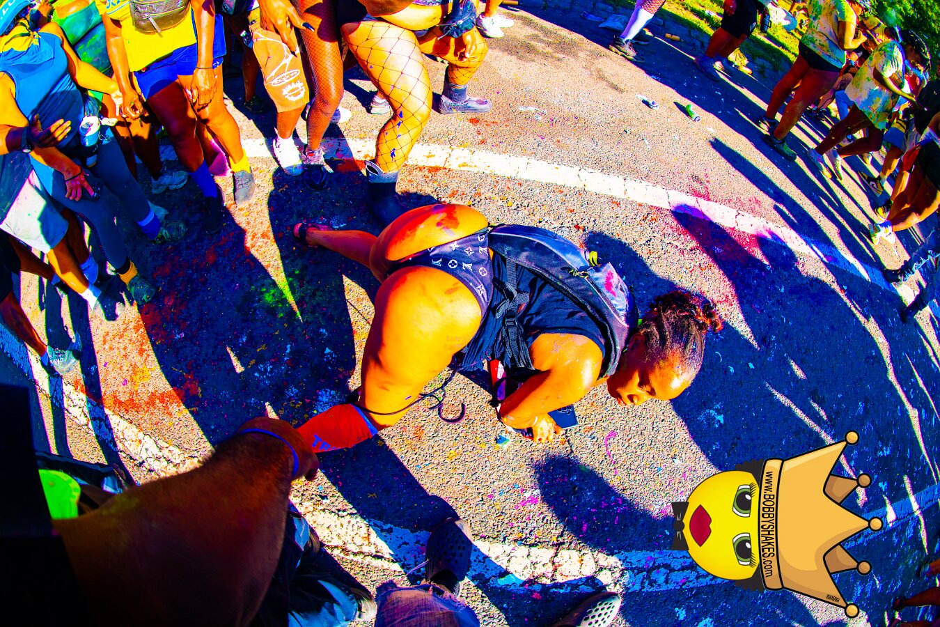 Jab Family Boston & Secret Soca Society performing live at Boston Caribbean Carnival in Boston, MA, photographed by Bobby Shakes