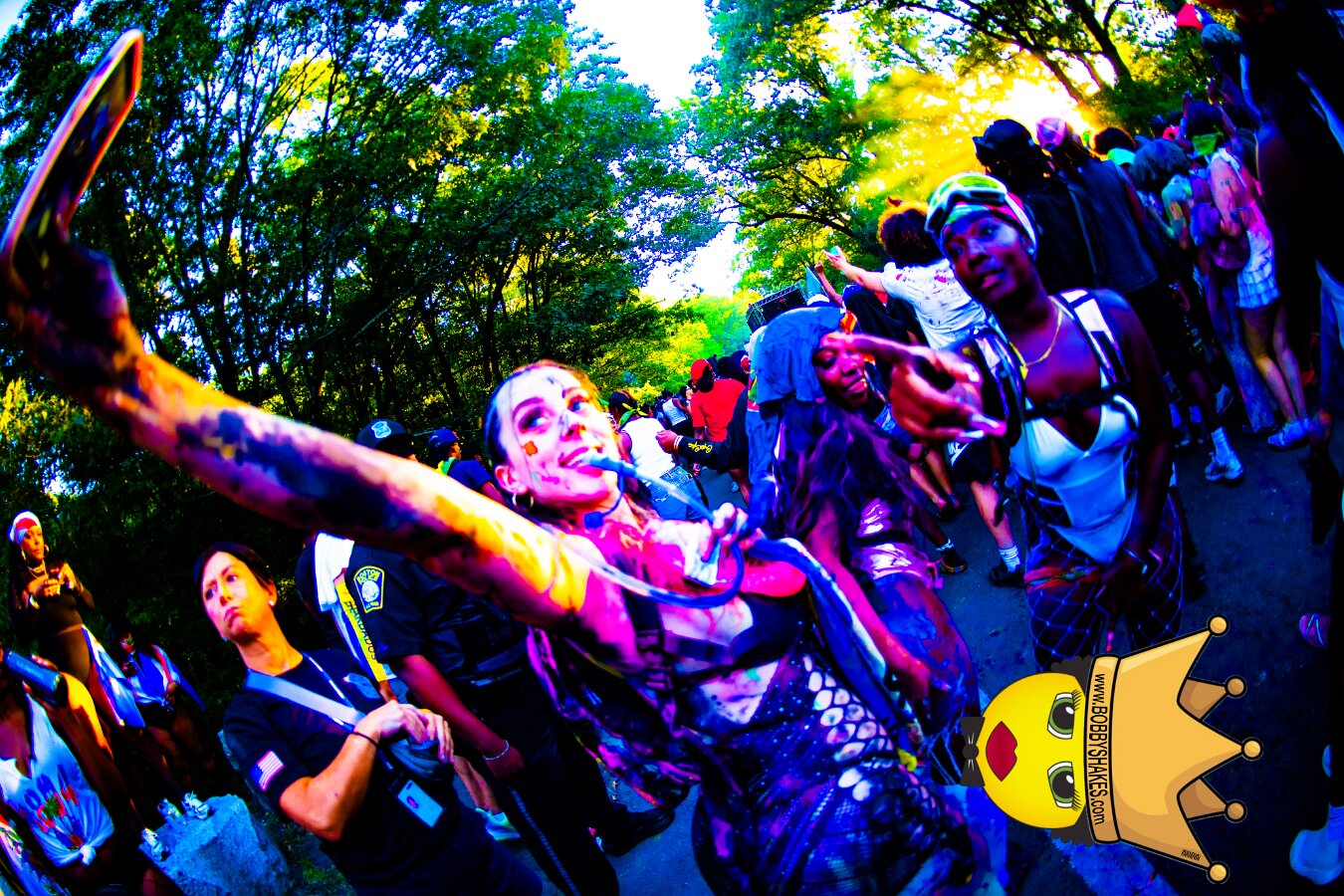 Jab Family Boston & Secret Soca Society performing live at Boston Caribbean Carnival in Boston, MA, photographed by Bobby Shakes