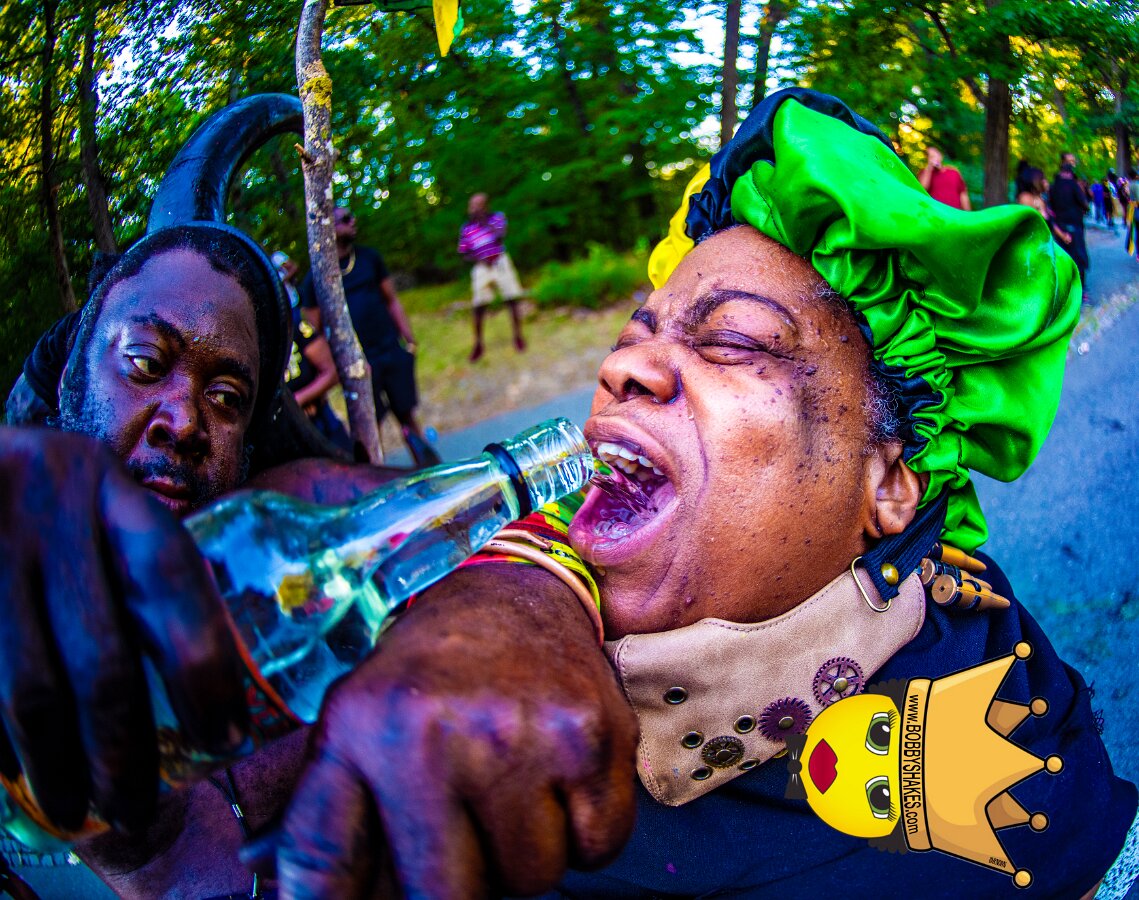 Jab Family Boston & Secret Soca Society performing live at Boston Caribbean Carnival in Boston, MA, photographed by Bobby Shakes