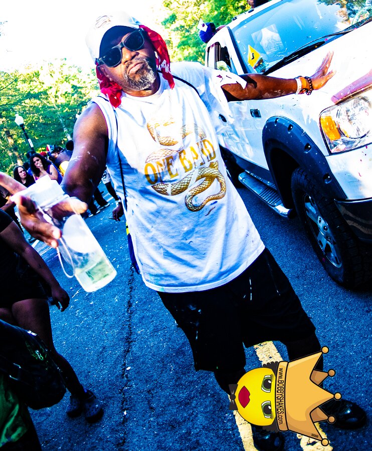 Jab Family Boston & Secret Soca Society performing live at Boston Caribbean Carnival in Boston, MA, photographed by Bobby Shakes