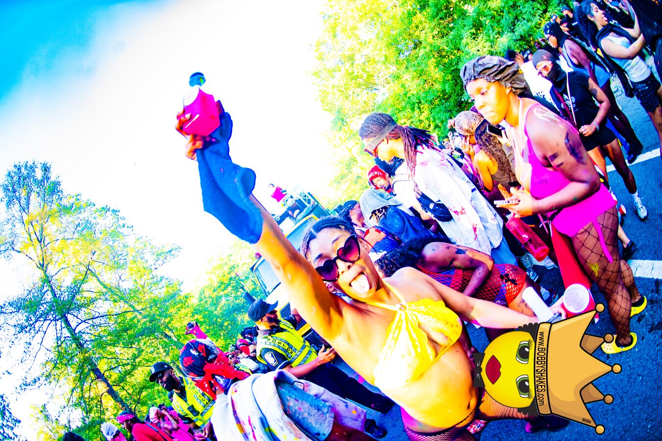 Jab Family Boston & Secret Soca Society performing live at Boston Caribbean Carnival in Boston, MA, photographed by Bobby Shakes