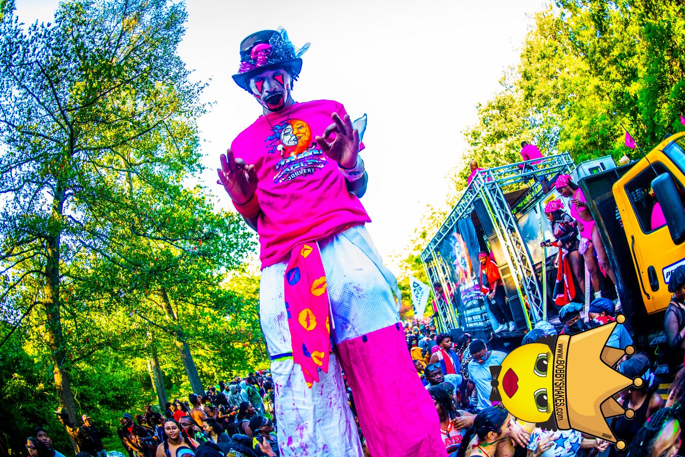 Jab Family Boston & Secret Soca Society performing live at Boston Caribbean Carnival in Boston, MA, photographed by Bobby Shakes