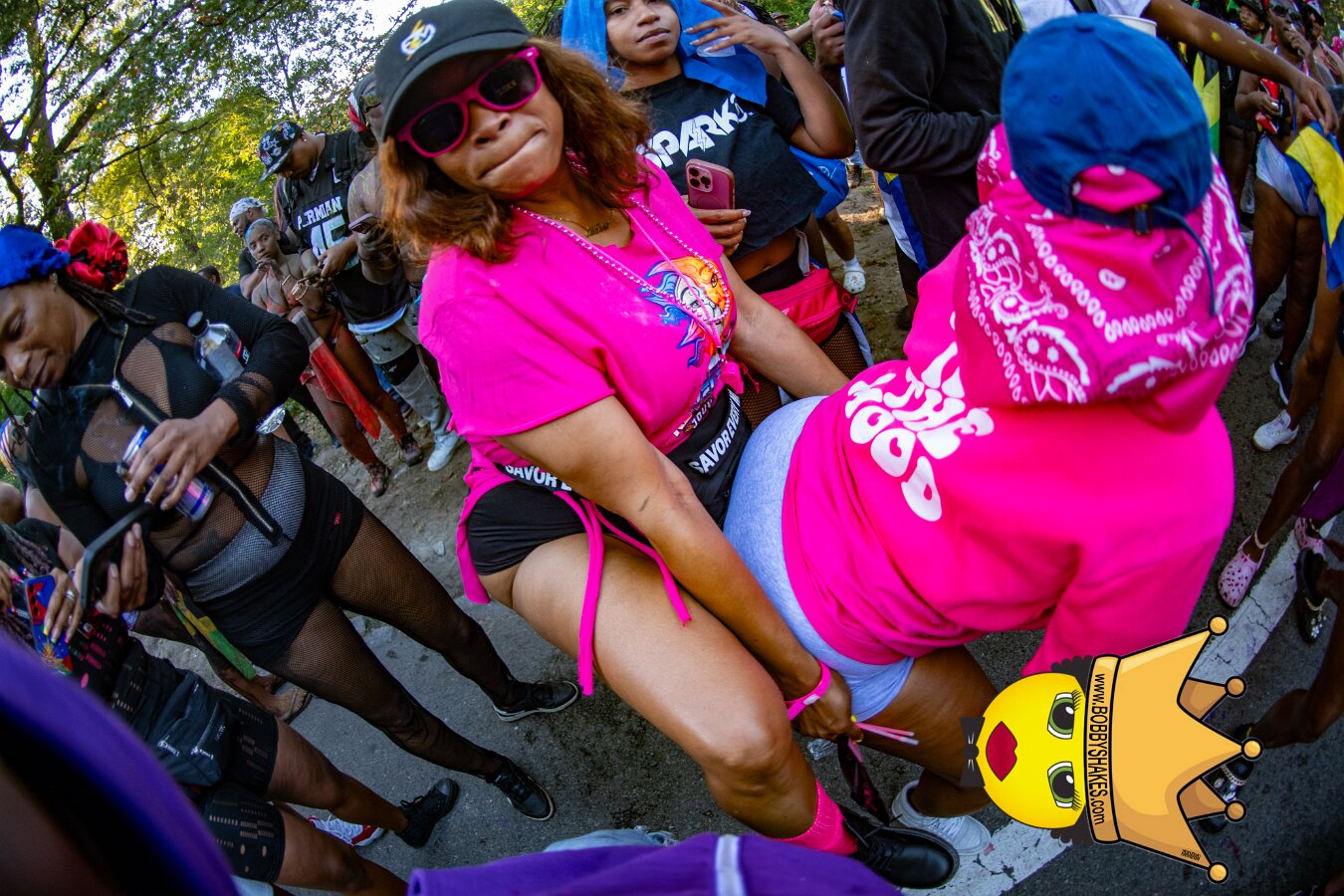 Jab Family Boston & Secret Soca Society performing live at Boston Caribbean Carnival in Boston, MA, photographed by Bobby Shakes