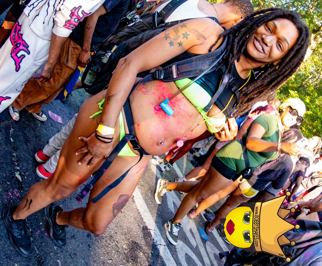 Jab Family Boston & Secret Soca Society performing live at Boston Caribbean Carnival in Boston, MA, photographed by Bobby Shakes