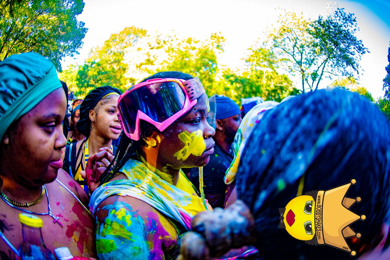 Jab Family Boston & Secret Soca Society performing live at Boston Caribbean Carnival in Boston, MA, photographed by Bobby Shakes