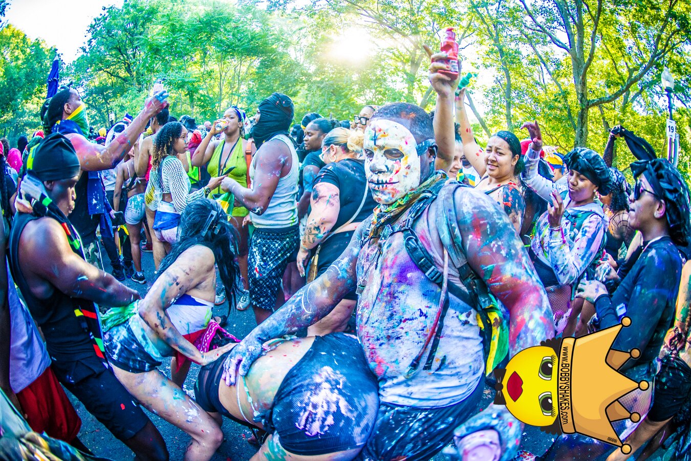 Jab Family Boston & Secret Soca Society performing live at Boston Caribbean Carnival in Boston, MA, photographed by Bobby Shakes