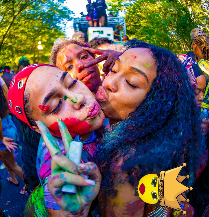 Jab Family Boston & Secret Soca Society performing live at Boston Caribbean Carnival in Boston, MA, photographed by Bobby Shakes