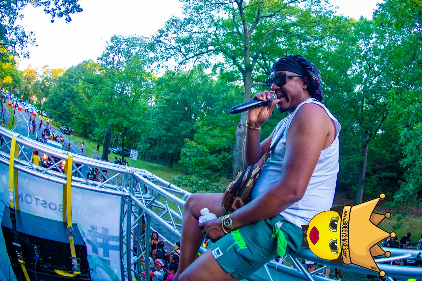 Jab Family Boston & Secret Soca Society performing live at Boston Caribbean Carnival in Boston, MA, photographed by Bobby Shakes