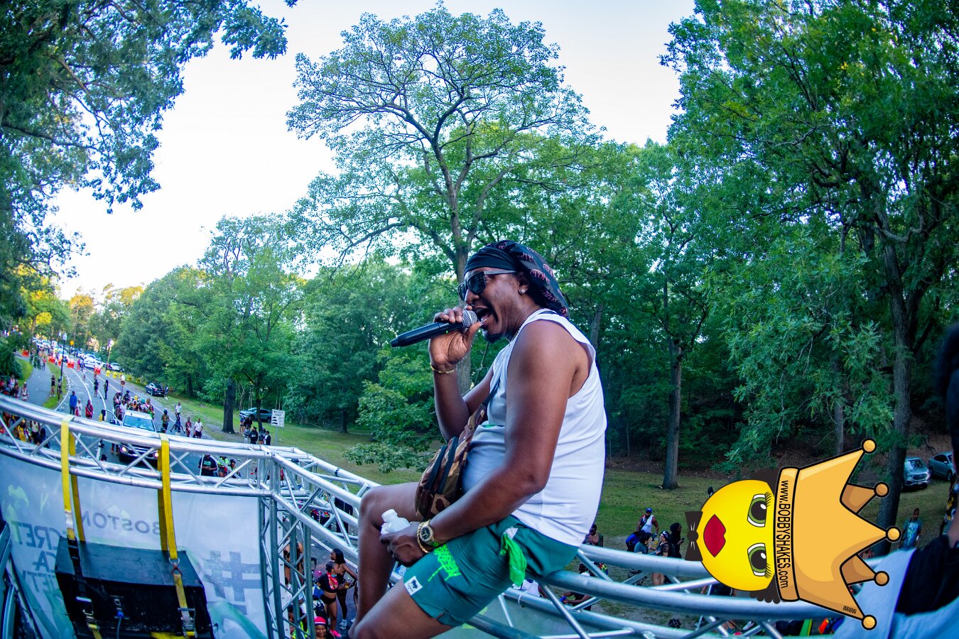 Jab Family Boston & Secret Soca Society performing live at Boston Caribbean Carnival in Boston, MA, photographed by Bobby Shakes
