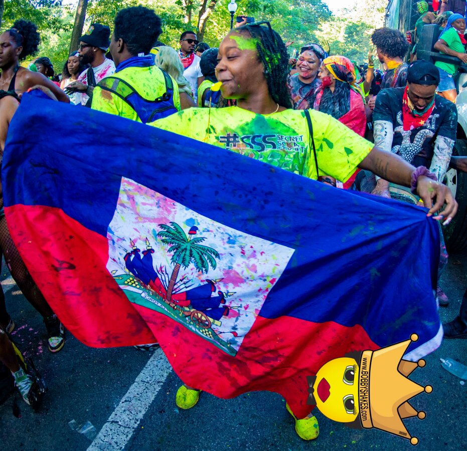 Jab Family Boston & Secret Soca Society performing live at Boston Caribbean Carnival in Boston, MA, photographed by Bobby Shakes
