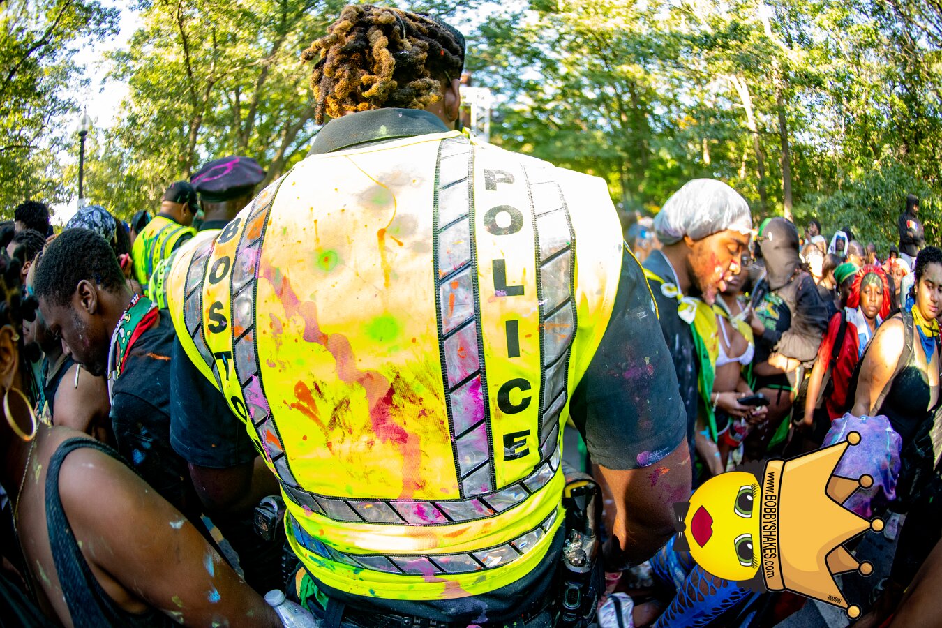 Jab Family Boston & Secret Soca Society performing live at Boston Caribbean Carnival in Boston, MA, photographed by Bobby Shakes