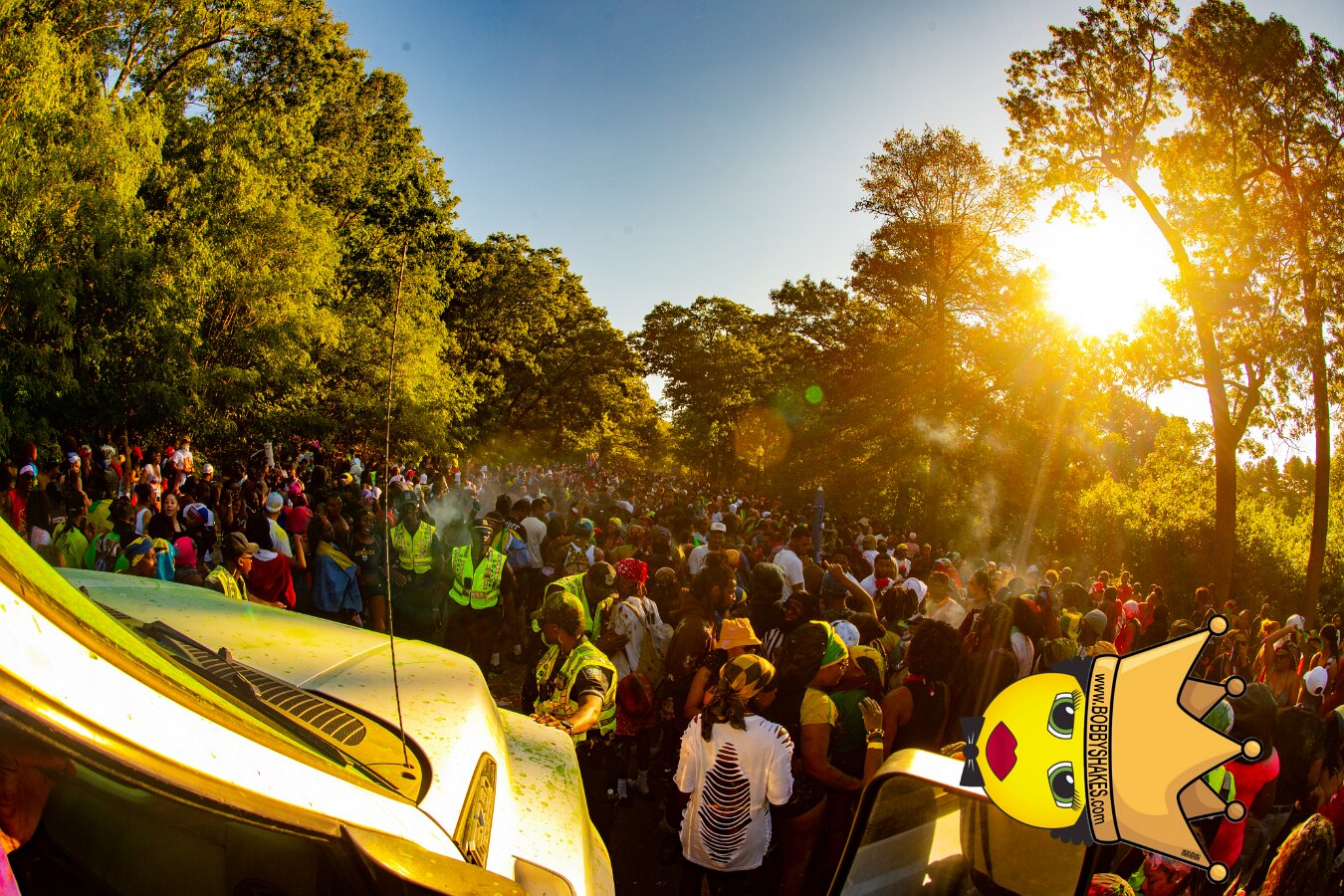Jab Family Boston & Secret Soca Society performing live at Boston Caribbean Carnival in Boston, MA, photographed by Bobby Shakes