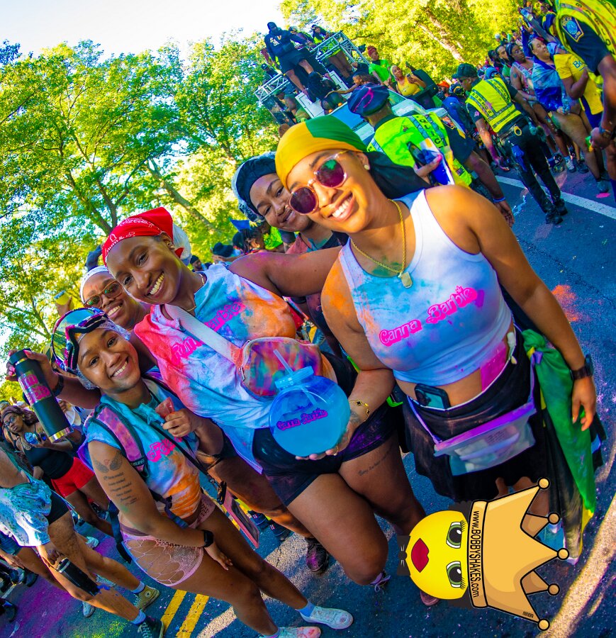 Jab Family Boston & Secret Soca Society performing live at Boston Caribbean Carnival in Boston, MA, photographed by Bobby Shakes