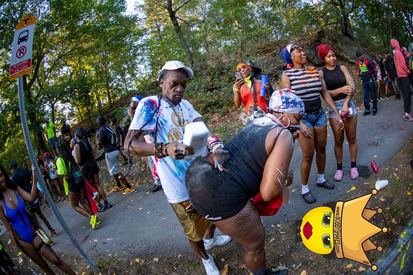 Jab Family Boston & Secret Soca Society performing live at Boston Caribbean Carnival in Boston, MA, photographed by Bobby Shakes