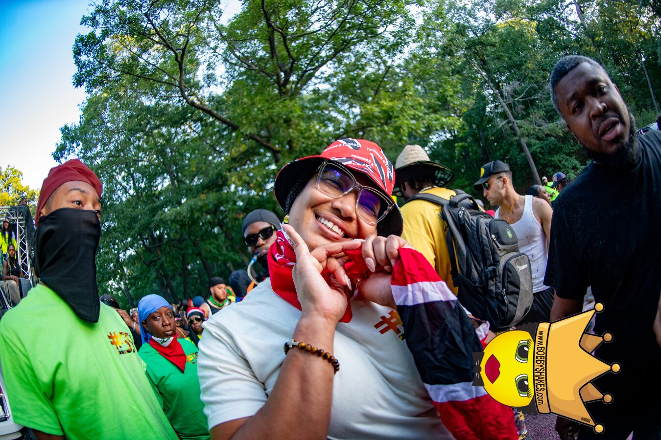 Jab Family Boston & Secret Soca Society performing live at Boston Caribbean Carnival in Boston, MA, photographed by Bobby Shakes