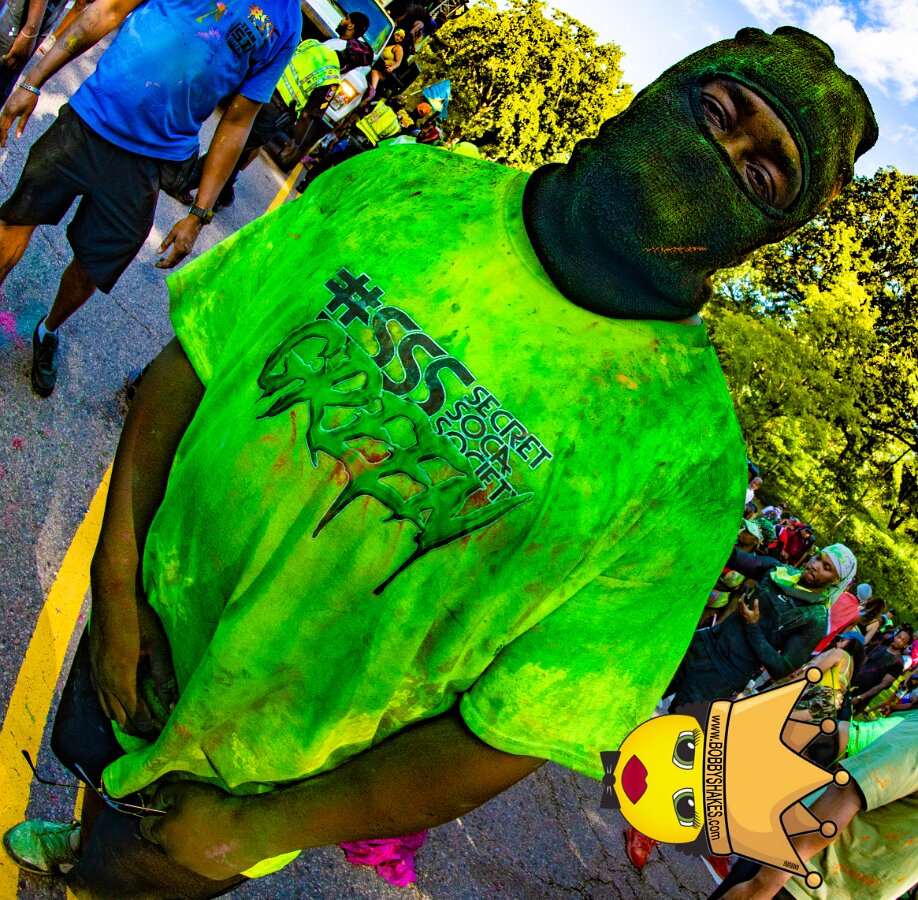 Jab Family Boston & Secret Soca Society performing live at Boston Caribbean Carnival in Boston, MA, photographed by Bobby Shakes