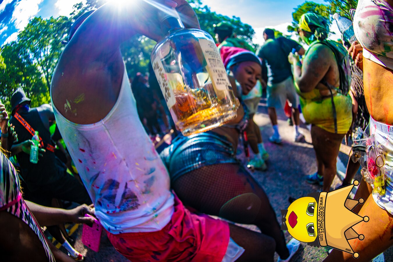Jab Family Boston & Secret Soca Society performing live at Boston Caribbean Carnival in Boston, MA, photographed by Bobby Shakes
