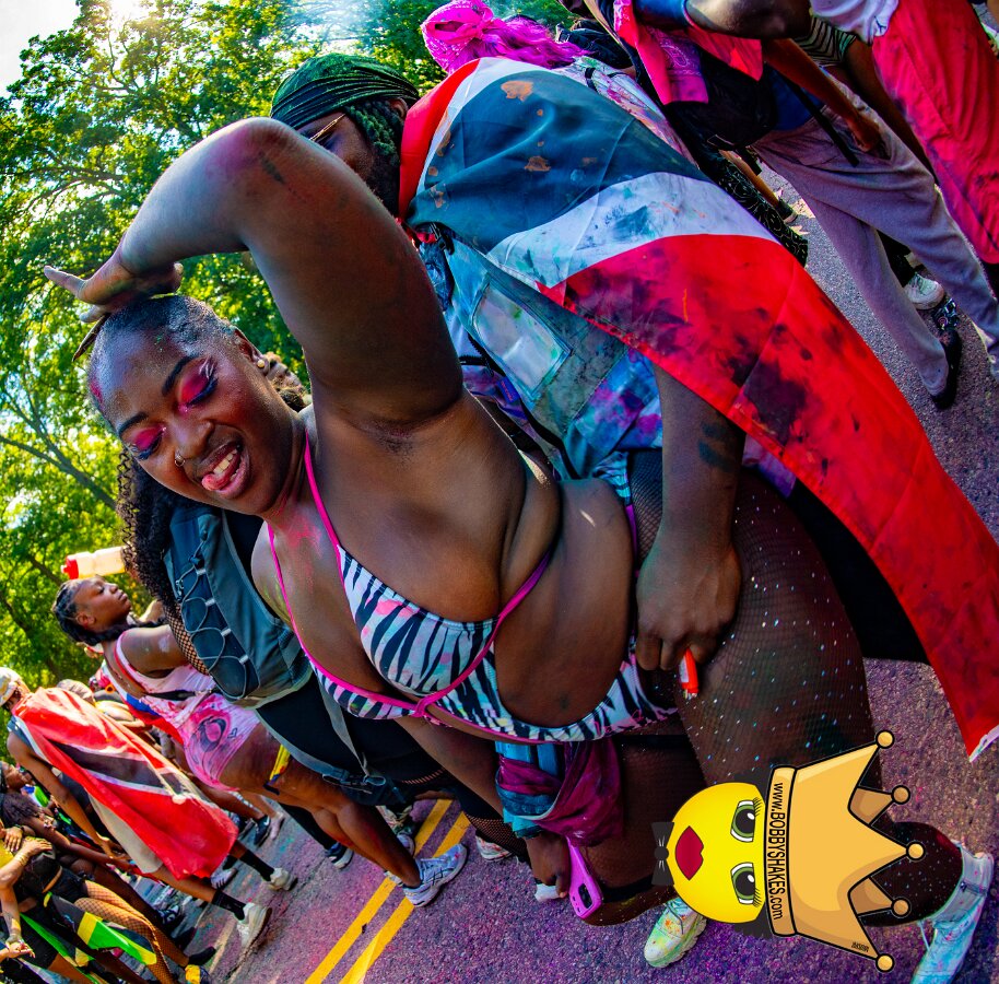 Jab Family Boston & Secret Soca Society performing live at Boston Caribbean Carnival in Boston, MA, photographed by Bobby Shakes