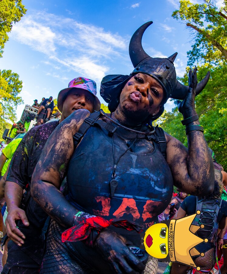 Jab Family Boston & Secret Soca Society performing live at Boston Caribbean Carnival in Boston, MA, photographed by Bobby Shakes