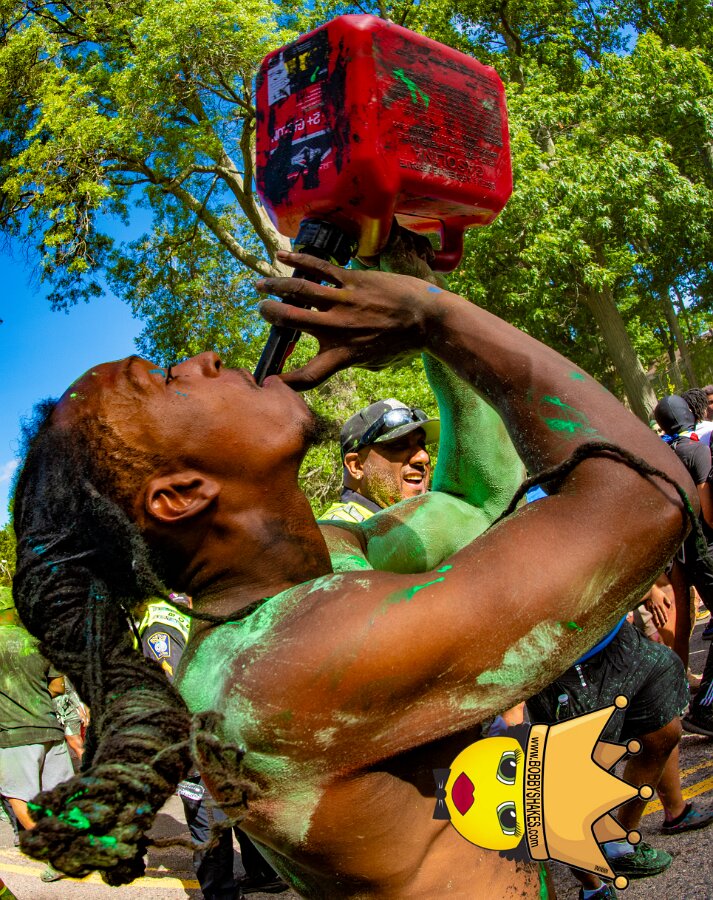 Jab Family Boston & Secret Soca Society performing live at Boston Caribbean Carnival in Boston, MA, photographed by Bobby Shakes