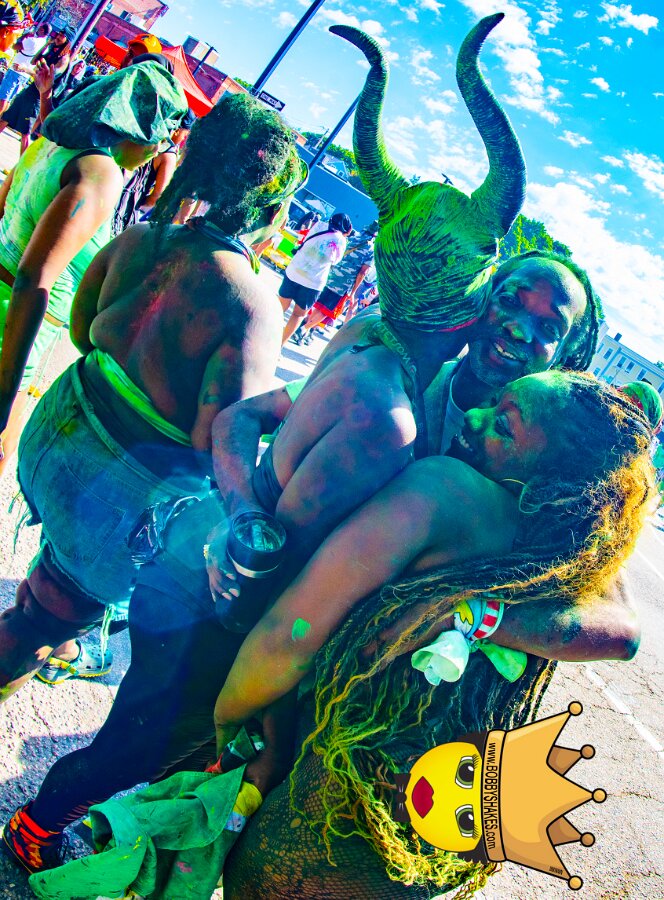 Jab Family Boston & Secret Soca Society performing live at Boston Caribbean Carnival in Boston, MA, photographed by Bobby Shakes