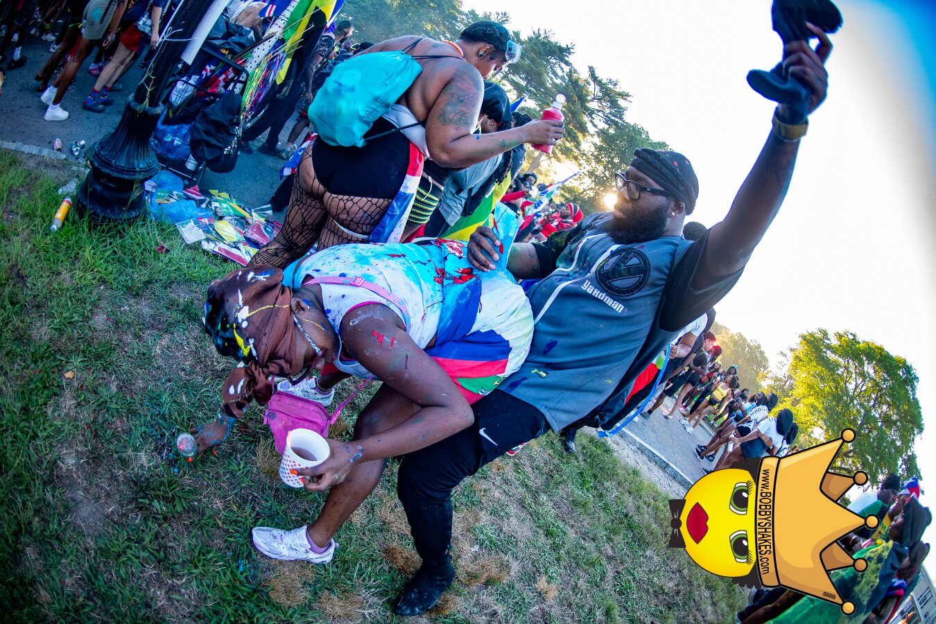 Jab Family Boston & Secret Soca Society performing live at Boston Caribbean Carnival in Boston, MA, photographed by Bobby Shakes