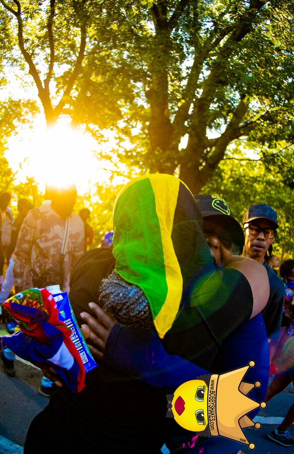 Jab Family Boston & Secret Soca Society performing live at Boston Caribbean Carnival in Boston, MA, photographed by Bobby Shakes