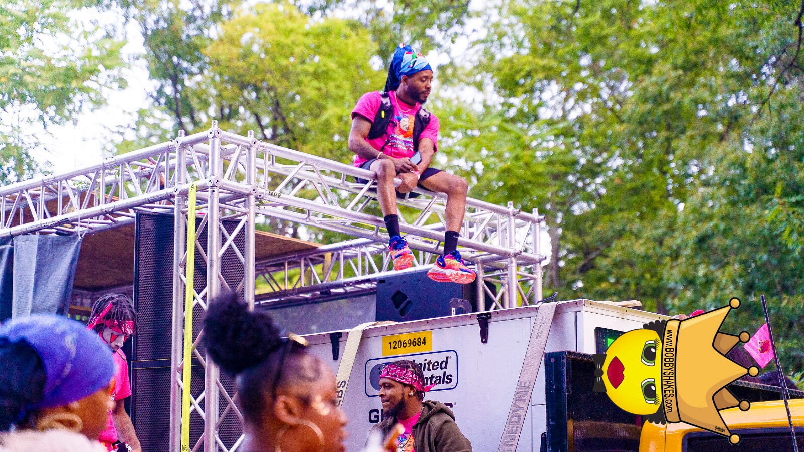 Jab Family Boston & Secret Soca Society performing live at Boston Caribbean Carnival in Boston, MA, photographed by Bobby Shakes