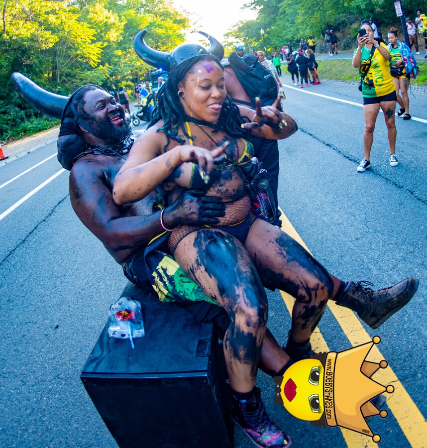 Jab Family Boston & Secret Soca Society performing live at Boston Caribbean Carnival in Boston, MA, photographed by Bobby Shakes