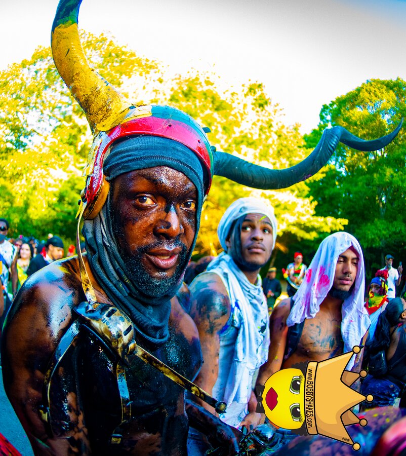 Jab Family Boston & Secret Soca Society performing live at Boston Caribbean Carnival in Boston, MA, photographed by Bobby Shakes