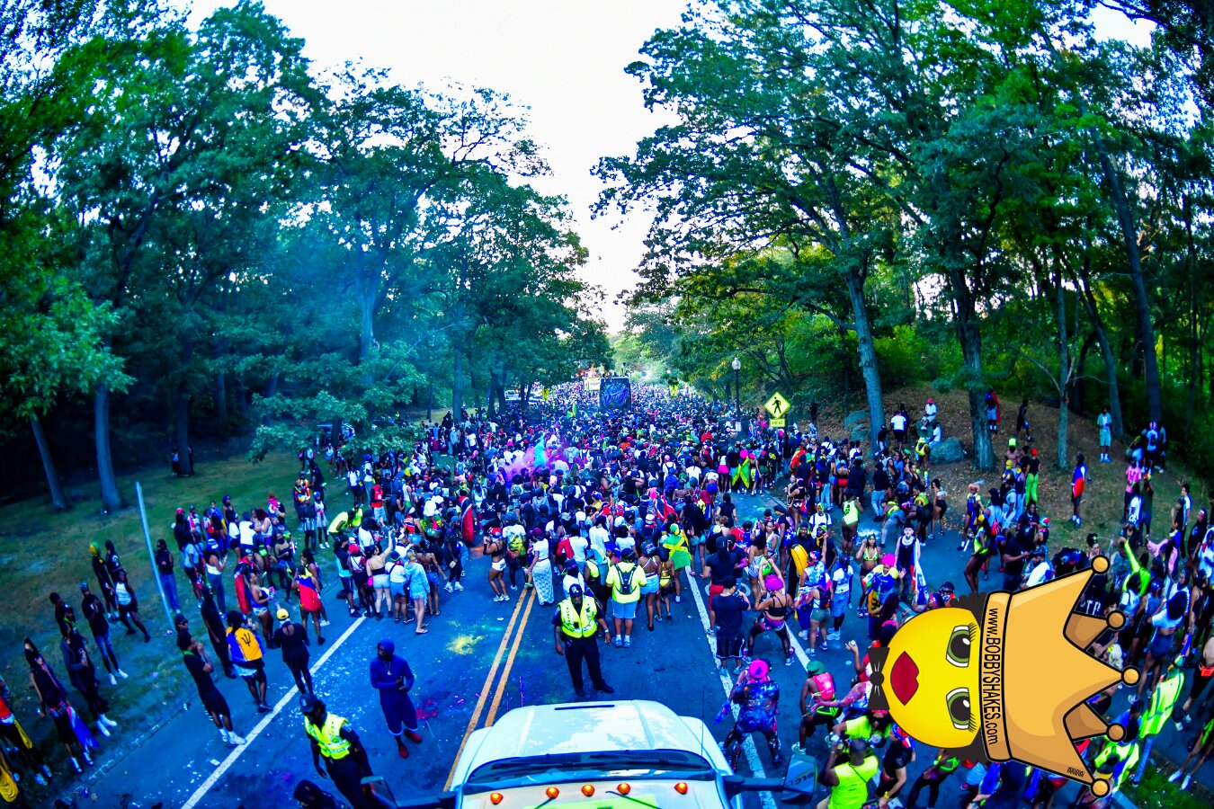 Jab Family Boston & Secret Soca Society performing live at Boston Caribbean Carnival in Boston, MA, photographed by Bobby Shakes