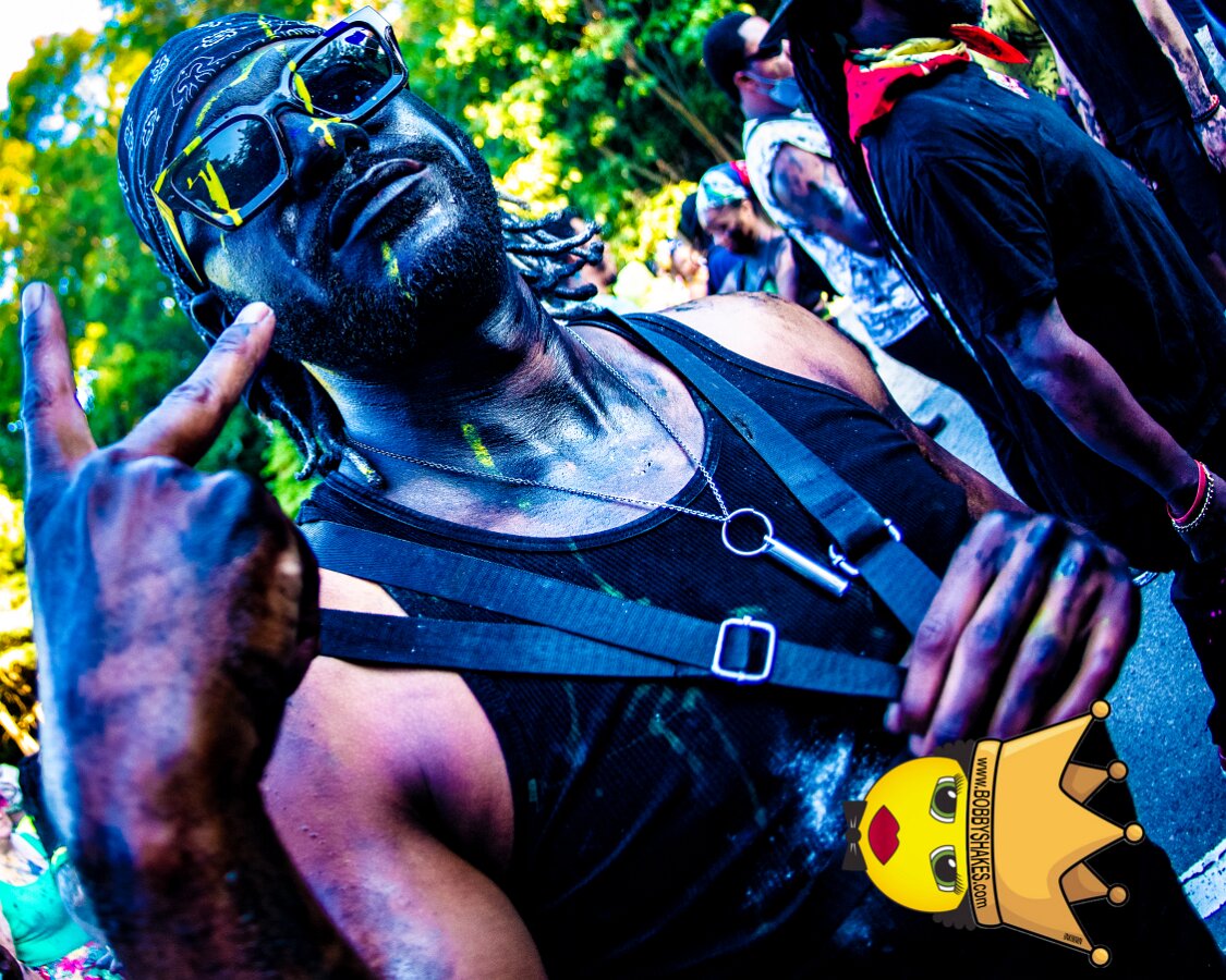 Jab Family Boston & Secret Soca Society performing live at Boston Caribbean Carnival in Boston, MA, photographed by Bobby Shakes