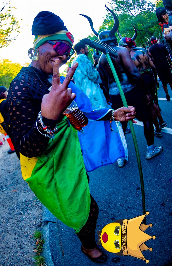 Jab Family Boston & Secret Soca Society performing live at Boston Caribbean Carnival in Boston, MA, photographed by Bobby Shakes