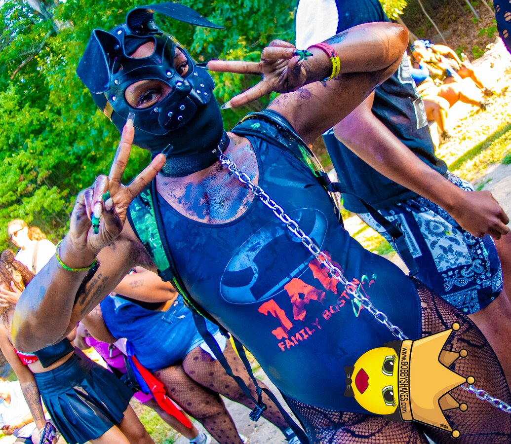Jab Family Boston & Secret Soca Society performing live at Boston Caribbean Carnival in Boston, MA, photographed by Bobby Shakes