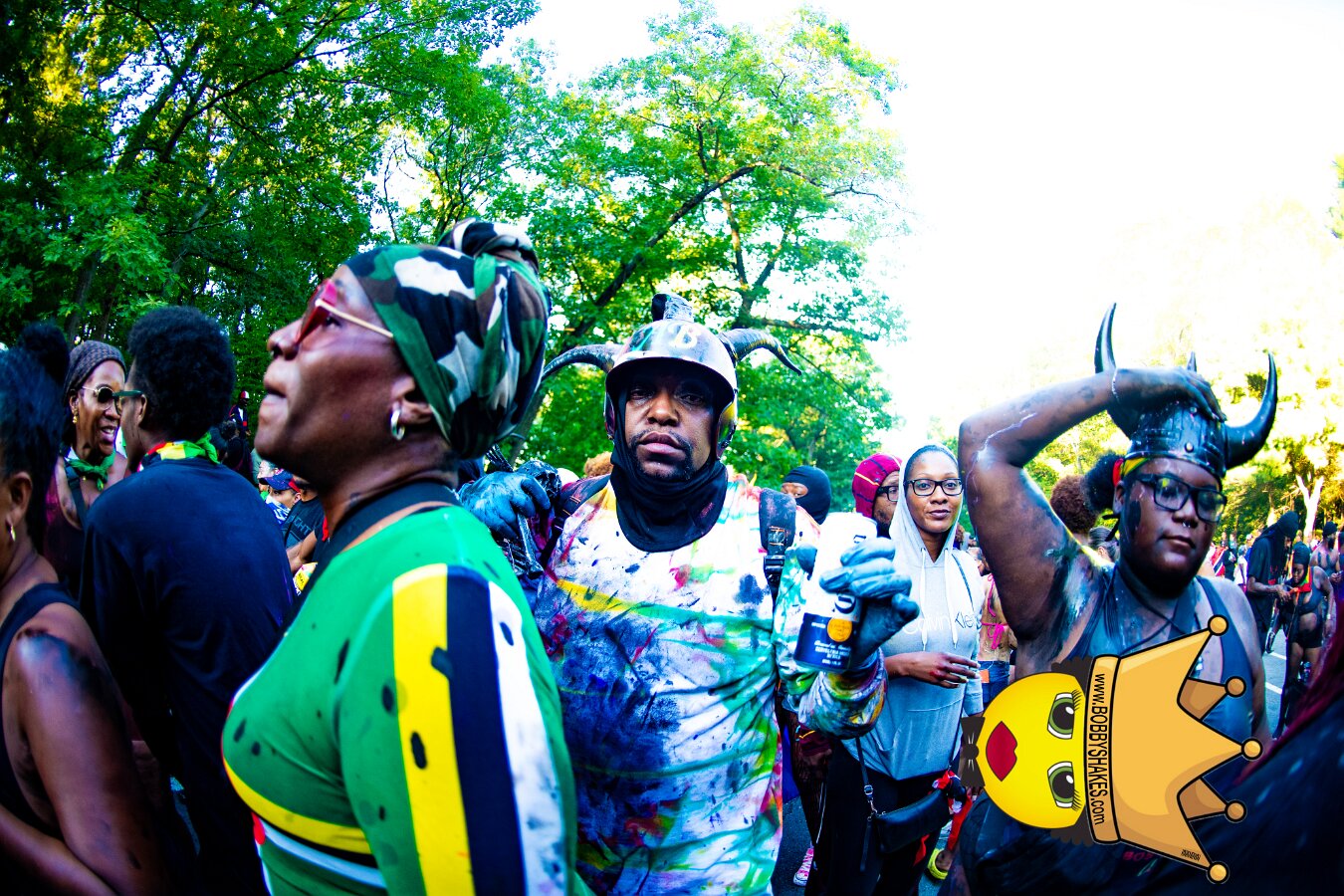 Jab Family Boston & Secret Soca Society performing live at Boston Caribbean Carnival in Boston, MA, photographed by Bobby Shakes