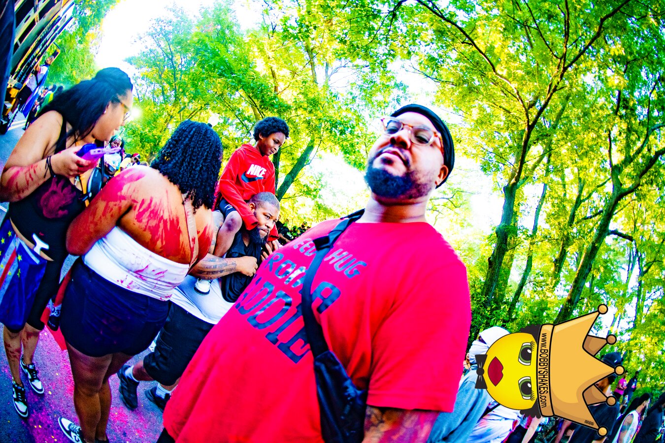 Jab Family Boston & Secret Soca Society performing live at Boston Caribbean Carnival in Boston, MA, photographed by Bobby Shakes