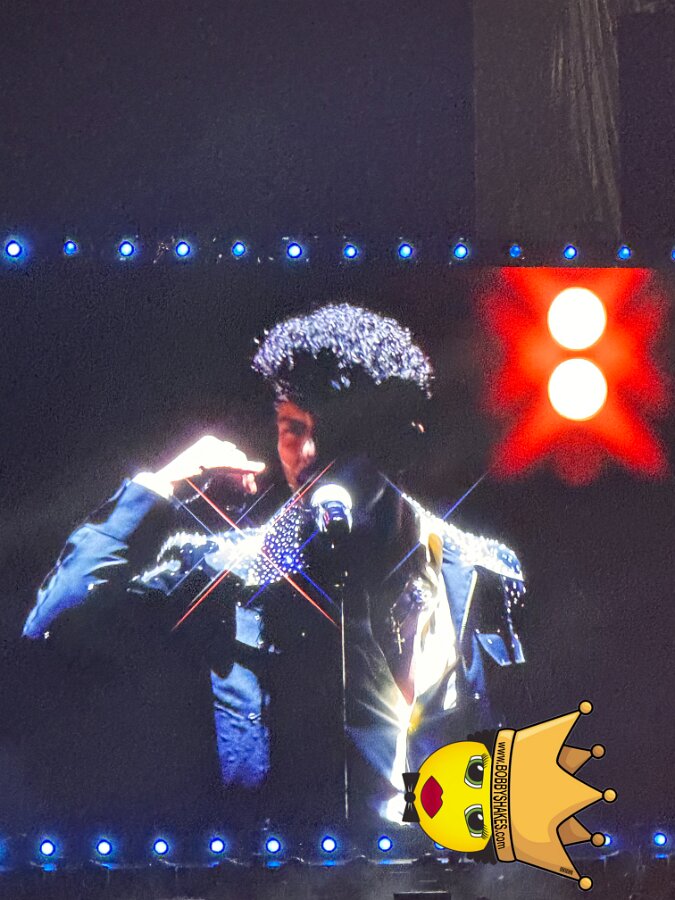 Bruno Mars performing live at Gillette Stadium in Foxborough, MA, photographed by Julez