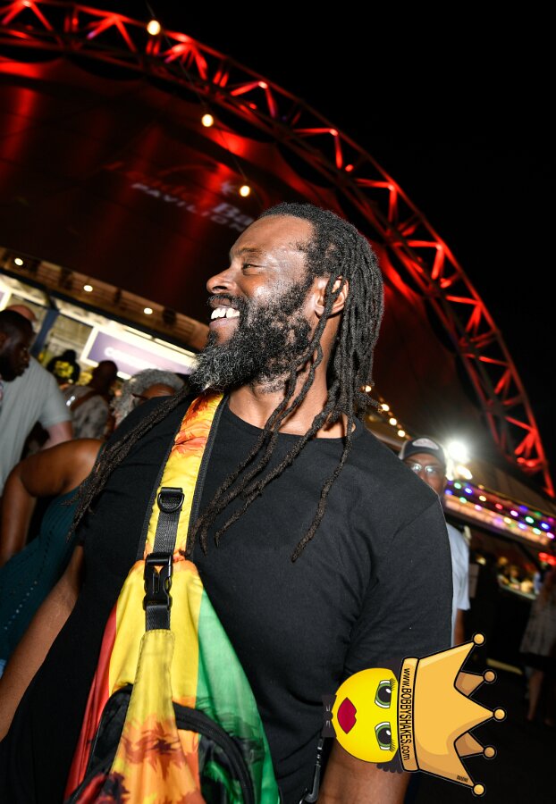 Buju Banton, Stephen Marley & Gramps Morgan performing live at Leader Bank Pavilion in Boston, MA, photographed by Bobby Shakes