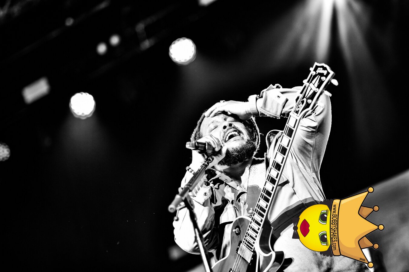 Buju Banton, Stephen Marley & Gramps Morgan performing live at Leader Bank Pavilion in Boston, MA, photographed by Bobby Shakes