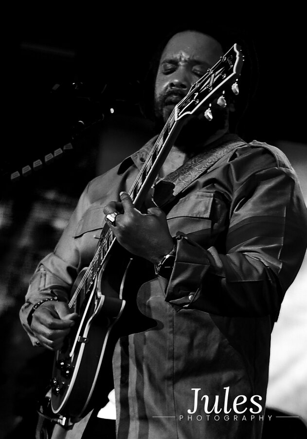 Buju Banton, Stephen Marley & Gramps Morgan performing live at Leader Bank Pavilion in Boston, MA, photographed by Bobby Shakes