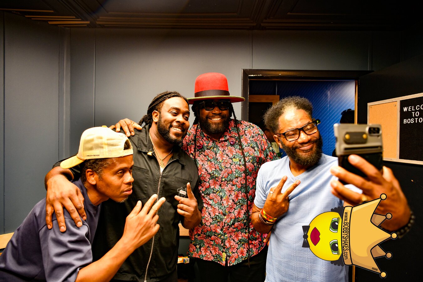 Buju Banton, Stephen Marley & Gramps Morgan performing live at Leader Bank Pavilion in Boston, MA, photographed by Bobby Shakes