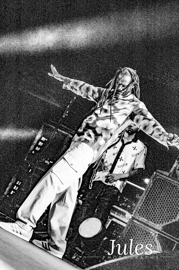 Buju Banton, Stephen Marley & Gramps Morgan performing live at Leader Bank Pavilion in Boston, MA, photographed by Bobby Shakes