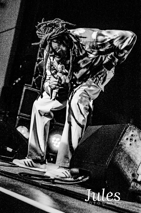 Buju Banton, Stephen Marley & Gramps Morgan performing live at Leader Bank Pavilion in Boston, MA, photographed by Bobby Shakes