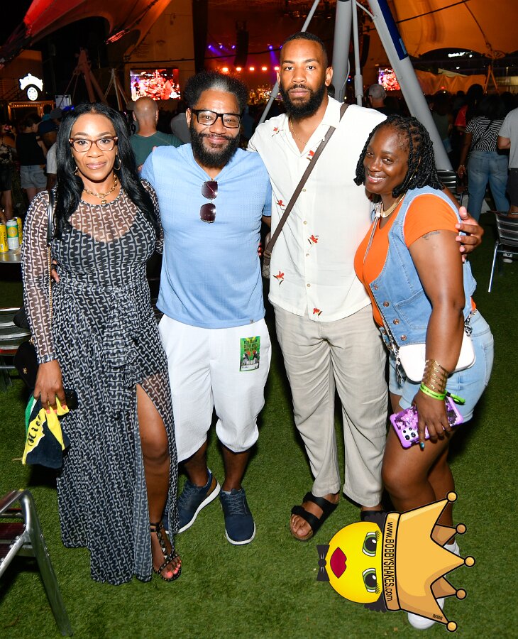 Buju Banton, Stephen Marley & Gramps Morgan performing live at Leader Bank Pavilion in Boston, MA, photographed by Bobby Shakes