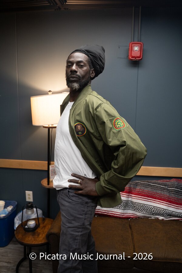 Buju Banton, Stephen Marley & Gramps Morgan performing live at Leader Bank Pavilion in Boston, MA, photographed by Bobby Shakes