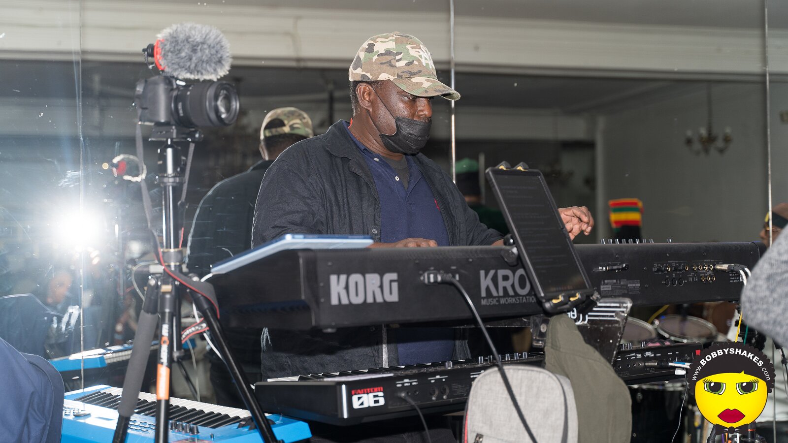 Bushman performing live at New York in New York, NY, photographed by Anil Batra, Picatra Music Journal